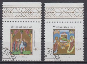 Germany 1996 Sc#B807-808 Mi#1891-1892 used (BU1074)