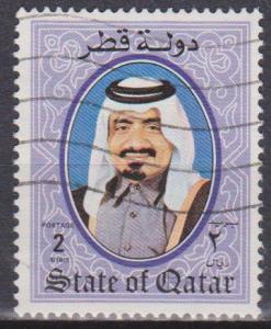 Qatar #709 F-VF Used CV $4.75 (B2509)