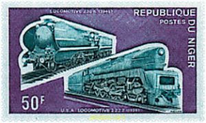 245433 MNH NIGER 1974 LOCOMOTORAS