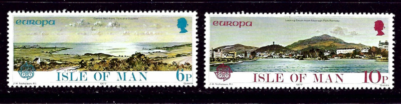 Isle of Man 99 100 NH 1977 Europa set