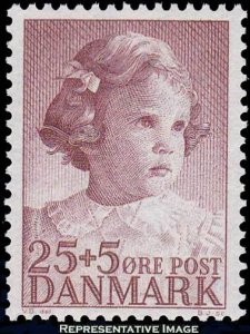 Denmark Scott B18 Mint never hinged.