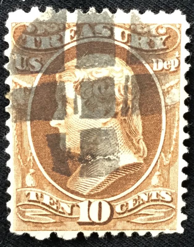 US #O77 Used Thomas Jefferson SCV $12.00