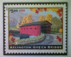 United States, Scott #4738, used(o), 2013, Arlington Green Bridge, $5.60