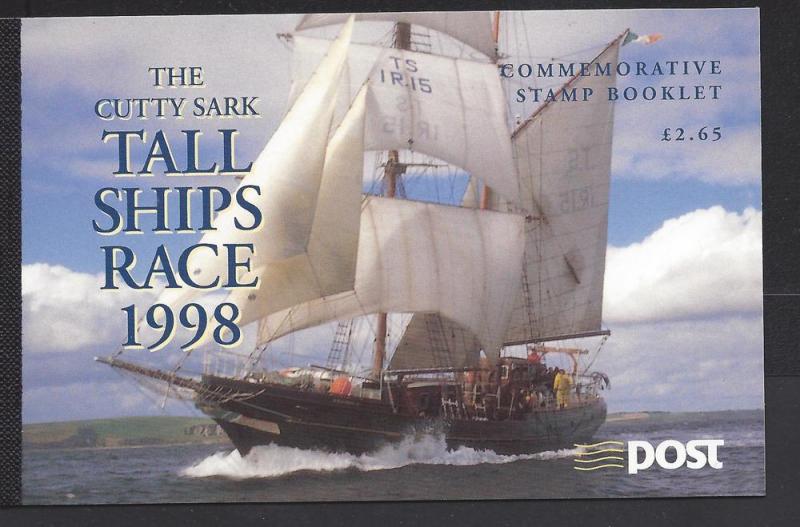 Ireland, 1144b, Tall Ships Race 1998 Booklet, **MNH**