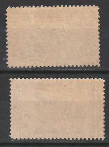 FALKLAND ISLANDS 1933 CENTENARY 2D AND 3D 