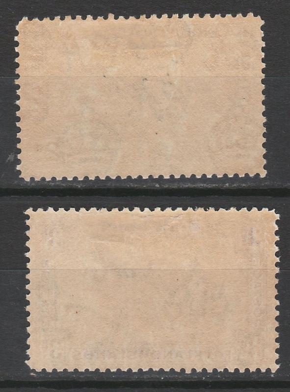 FALKLAND ISLANDS 1933 CENTENARY 2D AND 3D 