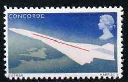 Great Britain 1969 First Flight of Concorde 4d with viole...