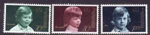 Liechtenstein-Sc#553-5-unused NH-three Princes-1974-5-