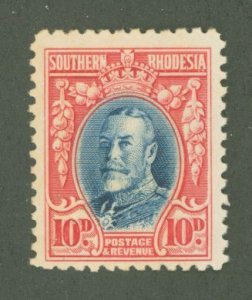 Southern Rhodesia #25 Unused Single