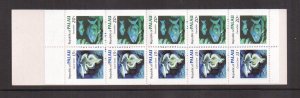 Palau   #13b   MNH  1983   booklet 5 x 13c  giant clam + 5 x 20c parrotfish