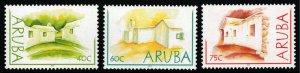 Aruba Scott 225-227 Mint never hinged.