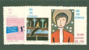 BRAZIL  1200-02 ISSUED W/O GUM MNH BIN $1.80