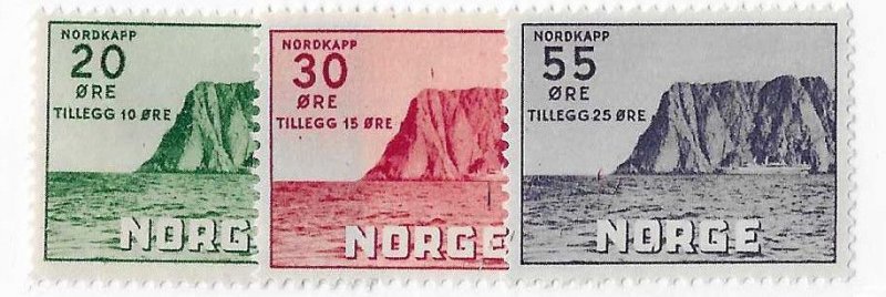 Norway Sc #B54-B56 set of 3  OG/MH VF