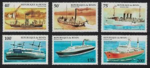 Benin Ships 6v 1995 MNH SG#1285-1290