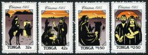 Tonga 612-5 MNH - Christmas 1985