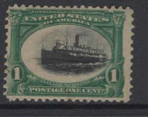 US 294  MINT HINGED   SHIP      ISSUE 1901  DISCOUNTED