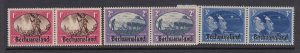 Bechuanaland 137-9 Peace mnh