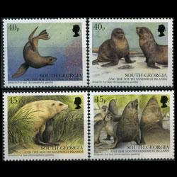 SOUTH GEORGIA 2003 - Scott# 286-9 Fur Seals Set of 4 NH