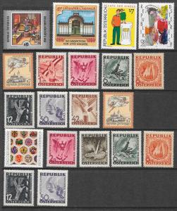 AUSTRIA (241) almost all Mint Never Hinged Stamps Tons of Cat Value!!