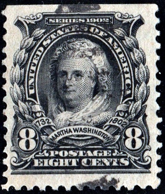 SC#306 8¢ Martha Washington (1902) Used