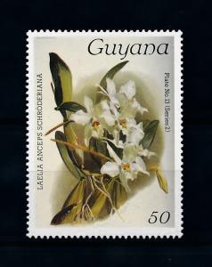 [79752] Guyana 1986 Flora Flowers Blumen Orchids  MNH