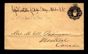 1869 Consol. of Lakeshore S Michigan & Wabash RR PO / Towle Unlisted - L22506