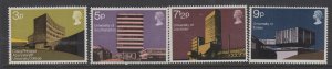GREAT BRITAIN 657-660 MNH