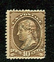 US #209, 1881-1885 American Bank Note Issues, 100162