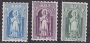Ireland # 179-181, St. Patrick,  Hinged, 1/3 Cat.