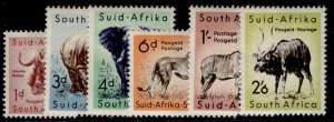 SOUTH AFRICA QEII SG170-176, 1959-60 SHORT set, NH MINT. Cat £10.