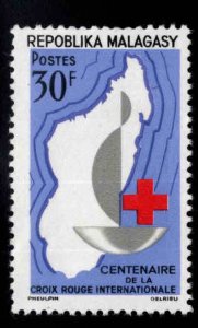 Malagasy Republic Scott 354 MH* Red Cross stamp