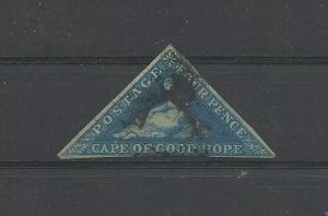 CAPE OF GOOD HOPE 1853 SG: 4 IMPERF USED