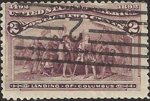 # 231 BROWN VIOLET USED LANDING OF COLUMBUS SCV-0.30