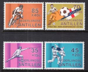 Netherlands Antilles B196-B199 MNH VF