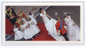 Guernsey 2011 Royal Wedding Mini Sheet SGMS1381 Unmounted Mint