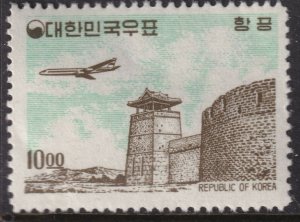 Sc# C28 Korea 1962 - 1963 airmail 10w issue MNH CV $45.00 Stk #1