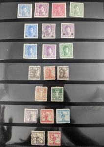 EDW1949SELL : YUGOSLAVIA Old Time Mint & Used collection. Nicely displayed.