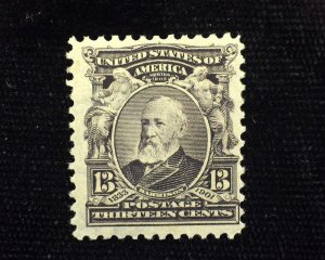 HS&C: Scott #308 Mint F NH US Stamp