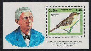 Caribic Belted Kingfisher Vireo Bird MS 1996 MNH SG#MS4068