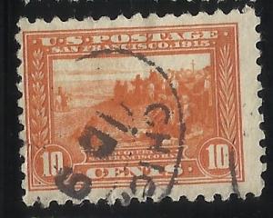 404 10c Used F/VF Centering