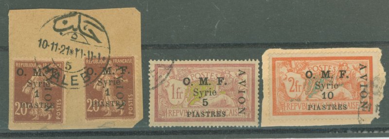 Syria #C7-9  Single (Complete Set)