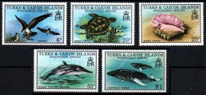 Turks & Caicos Islands # 380 - 384 MNH VF 