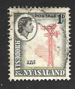 Rhodesia & Nyasaland 1959 - U - Scott #159