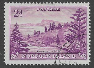 Norfolk Island (1947) - Scott # 4,    Used