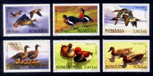 Romania Sc# 4968-73 MNH Ducks & Geese