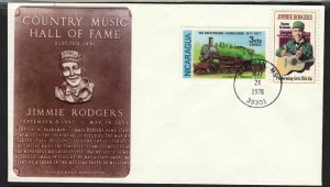 1978 Jimmie Rogers Sc 1755 CMA Country Music Association 1st cachet