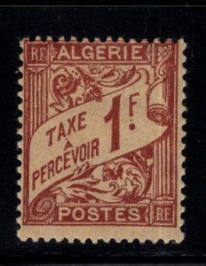 ALGERIA Scott J9 MH* Postage due