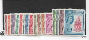 North Borneo Scott # 280-295 VF-OG LH scv $ 168 ! nice colors ! see pic !  