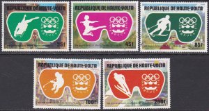 Upper Volta Sc #384-386,C225-C226 Used