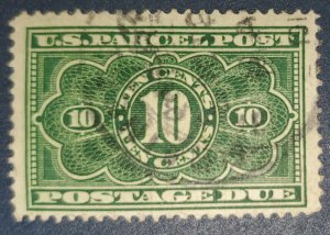 US JQ4, 1913 Parcel Pose, Cat. value - $45.00